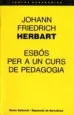 AudioLibro Esbos per a un Curs de Pedagogia de Johan Friederich Herbart