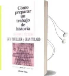 Descargar AudioLibro Como Preparar un Trabajo de Historia de Jean Tulard año 1988