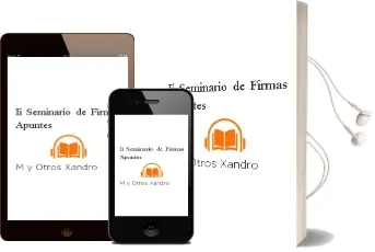 Descargar AudioLibro Ii Seminario de Firmas (Apuntes) de M. Y Otros Xandro año 1990