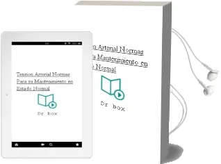 Descargar AudioLibro Tension Arterial. Normas para su Mantenimiento en Estado Normal de Dr. Box año 1990