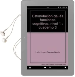Descargar AudioLibro Estimulacion de las Funciones Cognitivas: Cuaderno 3: Gnosias. Nivel 1 de Carmen Mª Leon Lopa año 1990