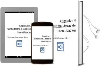 Descargar AudioLibro Cognición y Aprendizaje. Líneas de Investigación de Dolores Gutiérrez Rico año 1990