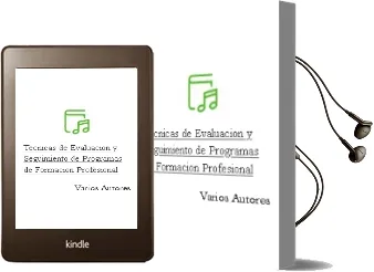 Descargar AudioLibro Técnicas de Evaluación y Seguimiento de Programas de Formación Profesional de Varios Autores año 1990
