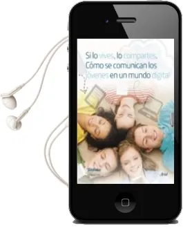 Descargar AudioLibro Si lo Vives, lo Compartes : Cómo se Comunican los Jóvenes en un Mundo Digital de Fundación Telefónica año 1990