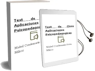 Descargar AudioLibro Test de Cloze: Aplicaciones Psicopedagogicas de Mabel Condemarin; Neva Milicic año 1990
