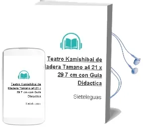 Descargar AudioLibro Teatro Kamishibai de Madera Tamaño a4 (21 x 29,7 cm) con Guía Didactica de Sieteleguas año 1990