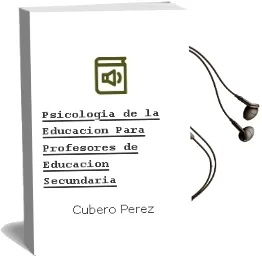 Descargar AudioLibro Psicología de la Educación para Profesores de Educación Secundaria de Cubero Pérez año 1990
