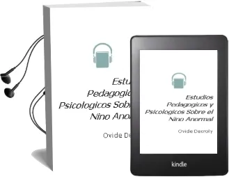 Descargar AudioLibro Estudios Pedagogicos y Psicologicos Sobre el Niño Anormal de Ovide Decroly año 1993