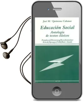 Descargar AudioLibro Educacion Social: Antologia de Textos Clasicos de Jose Maria Quintana Cabanas año 1994