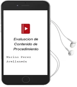 Descargar AudioLibro Evaluacion de Contenido de Procedimiento de Marino Perez Avellaneda año 1996