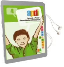 Descargar AudioLibro Apdi 4: Aprendo a Pensar Desarrollando mi Inteligencia (4º Educac ion Primaria) de Varios Autores año 1998