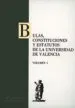 AudioLibro Bulas, Constituciones y Estatutos de la Universidad de Valencia ( 2 Vols.) de Varios Autores