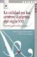 AudioLibro La Calidad en los Centros Docentes del Siglo Xxi: Propuestas y ex Periencias Practicas de Haïm Gazïel