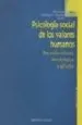 AudioLibro Psicologia Social de los Valores Humanos: Desarrollos Teoricos, m Etodoogicos y Aplicados de Maria Ros Y Vadeney