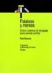 AudioLibro Palabras y Mentes: Como Usamos el Lenguaje para Pensar Juntos de Neil Mercer