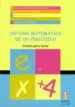 AudioLibro Lectura Matematica de un Periodo de Antonio Et Al. Fernandez Aliseda