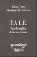 AudioLibro Tale: Test de Analisis de Lectoescritura Sobre 3 de Josep Toro