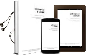 Descargar AudioLibro Universidad y Ciudad: Primer Foro de Arquitectura y Urbanismo de la Universidad de Sevilla de Varios Autores año 2002