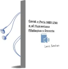 Descargar AudioLibro Coret y Peris (1683-1760) o el Humanismo Filologico y Docente de Leon Esteban año 2003