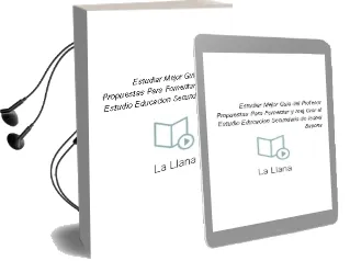 Descargar AudioLibro Estudiar Mejor. Guia del Profesor: Propuestas para Fomentar y mej Orar el Estudio (Educacion Secundaria) de Isabel Bayona De La Llana año 2003