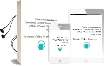 Descargar AudioLibro Pruebas de Autoevaluacion. Competencia Curricular. Conocimiento d el Medio (6ª Primaria) (2 Vols. 132-133) (Incluye Cd-Rom) de Antonio Valles Arandiga año 2003