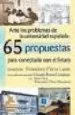 AudioLibro Ante los Problemas de la Universidad Española: 65 Propuestas para Conectarla con el Futuro de Varios Autores