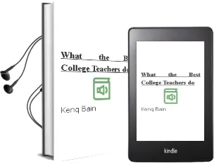 Descargar AudioLibro What the Best College Teachers do de Kenq Bain año 2004