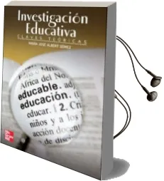 Descargar AudioLibro La Investigacion Educativa de Maria Jose Albert Gomez año 2007