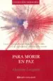 AudioLibro Para Morir en paz de Christine Longaker
