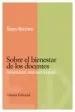 AudioLibro Sobre el Bienestar de los Docentes: Competencias, Emociones y val Ores de Alvaro Marchesi