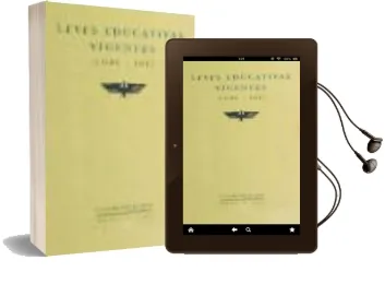 Descargar AudioLibro Leyes Educativas Vigentes. Lode loe de Varios Autores año 2007