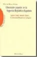 AudioLibro Educacion Popular en la Segunda Republica Española de Pedro Luis Moreno Martinez