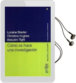 Descargar AudioLibro Como se Hace una Investigacion de Loraine Blaxter año 2009