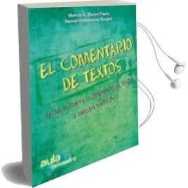 Descargar AudioLibro El Comentario de Textos. Tecnicas para el Comentario de Textos y Analisis Sintactico de Marcos A. Bonvin Faura año 2010