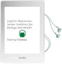 Descargar AudioLibro Logistic Regression (Series: Statistics for Biology and Health) de David G. Kleinbau año 2010