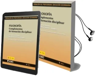 Descargar AudioLibro Filosofia Complementos Formacion Disciplinar: Formacion del Profe Sorado de Educacion Secundaria de Luis Maria Cifuentes año 2010