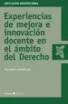 AudioLibro Experiencias de Mejora e Innovacion Docente en el Ambito del Dere cho de Max Turull Rubinat