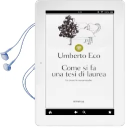 Descargar AudioLibro Come si fa una Tesi di Laurea. le Materie Umanistiche de Umberto Eco año 2013