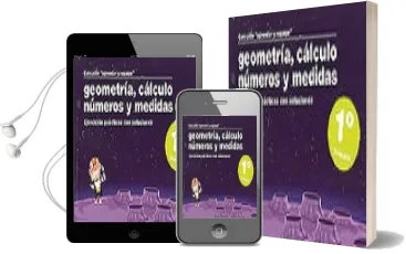 Descargar AudioLibro Geometria, Calculo, Numeros y Medidas (1º Primaria): Ejercicios p Racticos con Soluciones de Varios Autores año 2013