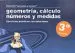 AudioLibro Geometria, Calculo, Numeros y Medidas (3º Primaria): Ejercicios p Racticos con Soluciones de Varios Autores