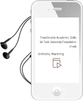 Descargar AudioLibro Transferable Academic Skills kit (Task): University Foundation st udy de Anthony Manning año 2013