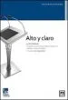 AudioLibro Alto y Claro de Javier Bernad