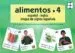 AudioLibro Alimentos 4. Español-Ingles. Lengua de Signos Española de Varios Autores