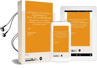 Descargar AudioLibro Experiencias de Docencia Semipresencial en el Título de Derecho de Enriqueta Exposito año 2014