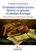AudioLibro El Comentario Estilistico de Textos Literarios y su Aplicacion a la Enseñanza de la Lengua de Fernando Carratala Teruel