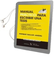 Descargar AudioLibro Manual Practico para Escribir una Tesis de Enrique Gallud Jardiel año 2015