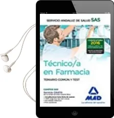 Descargar AudioLibro Tecnico en Farmacia del Servicio Andaluz de Salud. Temario Comun y Test de Varios Autores año 2016